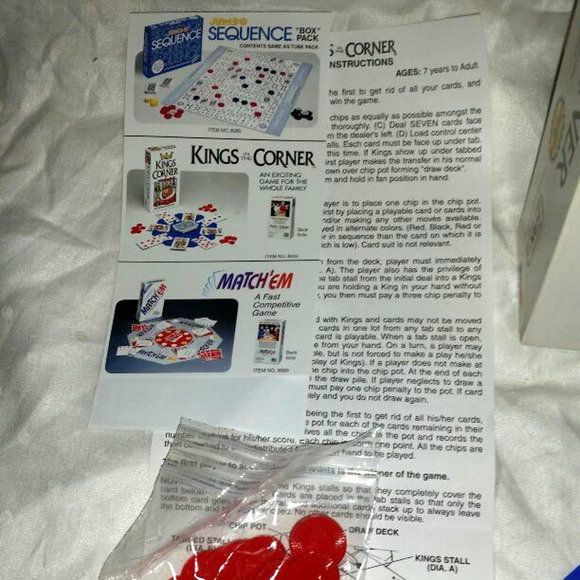 Vintage Jax Miles Kimball Kings in the Corner Board Game Complete Like New - Picture 2 of 4